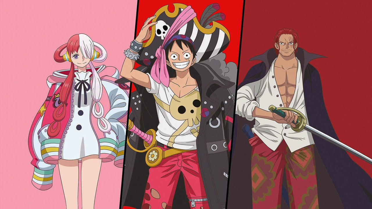 원피스 필름 레드 루피와 샹크스